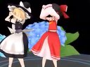 【東方MMD】新模型魔理沙和灵梦比谁可爱